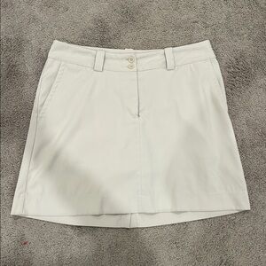 Nike Golf White Dri-FIT Skirt